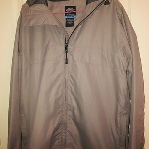 Windbreaker grey jacket